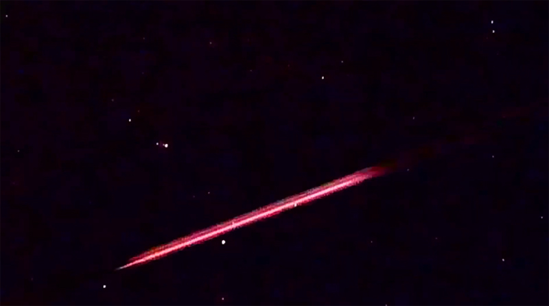 6-04-2019 UFO Red Band of Light 2 Close Flyby Hyperstar 470nm IR RGBK Analysis